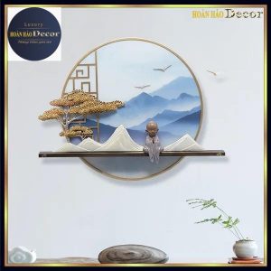 trang trí phòng ngủ màu xanh dương