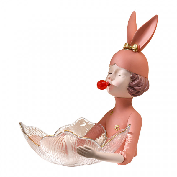 tuong-trang-tri-co-gai-do-khay-hdb238-04 tuong-trang-tri-co-gai-do-khay-hdb238-04