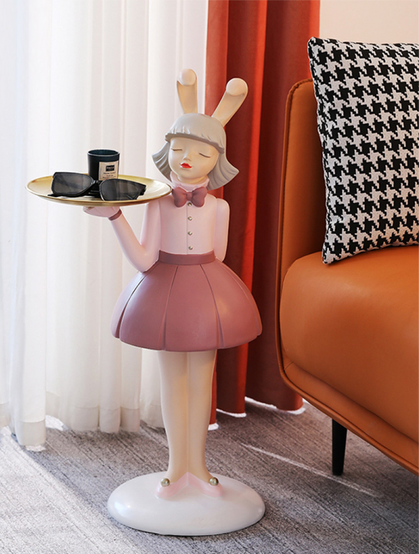 tuong-trang-tri-co-gai-do-khay-hdb245-04 tuong-trang-tri-co-gai-do-khay-hdb245-04