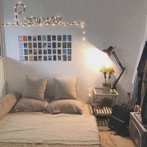 cách trang trí phòng trọ có gác lửng