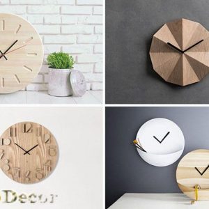 cách làm đồng hồ bằng bìa cứng