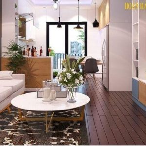 cách trang trí phòng khách nhà vuông