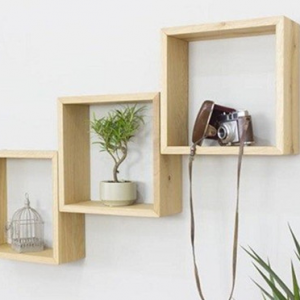 Kệ treo tường trang trí phòng khách
